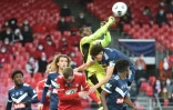 Bordeaux avec un gardien novice Davy Rouyard s'est incliné à Brest en 16e de finale de la Coupe de France, le 2 janvier 2022