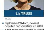 Liz Truss, future Première ministre britannique