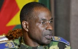 Le général Gilbert Diendéré, le 17 septembre 2015 au palais présidentiel à Ouagadougou