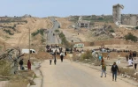 Le corridoir de Netzarim, coupant la bande de Gaza entre le nord et le sud, dont l'armée israélienne s'est retirée le 9 février 2025