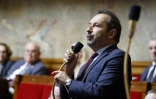 Sébastien Chenu à l'Assemblée nationale, le 29 avril 2025, à Paris