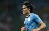 L'attaquant de l'Uruguay Edinson Cavani lors du match face au Portugal en 8e de finale du Mondial, le 30 juin 2018 à Sotchi