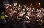 Quelque 2.000 hommes assistent au concert autorisé par la nouvelle Autorité du divertissement, le 9 mars 2017 à Riyad 