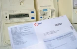 Un compteur électrique et une facture EDF