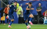 Kylian Mbappe tente de s'échapper lors de la victoire de la France contre l'Irak, le 22 juin 2026 à Philadelphie