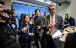 Le directeur général de l'OMS, Tedros Adhanom Ghebreyesus, en mars 2020 à Genève