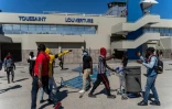 Archives - Des manifestants font irruption dans l'enceinte de l'aéroport Toussaint-Louverture à Port-au-Prince le 26 janvier 2023