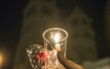 Veillée de prière le 17 décembre 2016 dans l'église copte Saint-Pierre et Saint-Paul au Caire, à la mémoire des 28 personnes tuées quelques jours plus tôt dans un attentat
