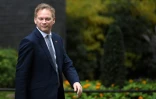 Le ministre britannique des Transports Grant Shapps arrive à Downing street, la résidence du Premier ministre britannique Boris Johnson, le 30 octobre 2019 à Londres
