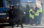 Heurts entre "gilets jaunes" et forces de l'ordre, le 9 mars 2019 Ă Quimper
