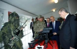 Image fournie par le service de presse présidentiel turc du président Erdogan, le 16 février 2016, lors d'une visite au siège des forces spéciales de la gendarmerie à Ankara