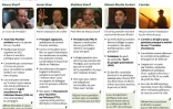 Les principaux acteurs des élections pakistanaises