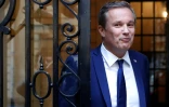 Nicolas Dupont-Aignan, le 28 avril 2017 à Paris