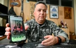 Roberto Santamaria, colonel de la police de Duran, lors d'une interview avec l'AFP, le 21 janvier 2025 en Equateur
