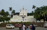 L'église Notre-Dame-de-l'Immaculée-Conception, l'une des plus vieilles églises de Panaji, capitale de l'Etat de Goa, le 26 septembre 2016