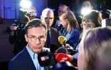 Le Premier minsitre suédois sortant Ulf Kristersson, à Stockholm le 14 septembre 2026
