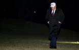 Le président américain Donald Trump à son arrivée à la Maison Blanche à Washington, le 11 janvier 2026, après avoir passé le week-end dans sa résidence de Mar-a-Lago, en Floride 