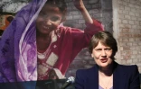 Helen Clark lors d'une conférence de presse le 15 mars 2015 à Sendai au Japon