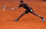Le Français Gaël Monfils, lors de son 8e de finale contre le Suisse Roger Federer, le 9 mai 2019 au tournoi de Madrid