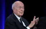 Valéry Giscard d'Estaing lors du cinquantenaire de l'élection de Georges Pompidou à la présidence de la République, à Paris le 20 juin 2019