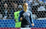Antoine Griezmann buteur sur penalty pour la France contre l'Australie à Kazan, le 16 juin 2018