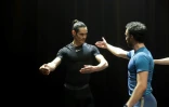 Edinson Cavani lors d'un cours de ballet, en juillet 2020 en Uruguay