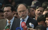 Le ministre pakistanais de l'Intérieur Ahsan Iqbal, en octobre 2017 à Islamabad
