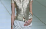 Défilé de la collection printemps-été Giorgio Armani lors de la semaine de la mode, le 27 septembre 2026 à Milan