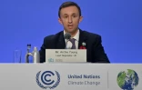 Archie Young, négociateur climat du Royaume-Uni à la COP26 à Glasow en Ecosse, le 6 novembre 2021