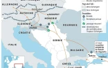 Les routes des migrants et réfugiés