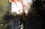 Manifestation à Santiago du Chili, le 1er novembre 2019