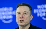 Elon Musk à Davos, en, Suisse, le 22 janvier 2026