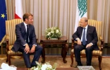 Le président français Emmanuel Macron et son homologue libanais Michel Aoun, le 31 août 2020 à Beyrouth