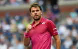 Le Suisse Stan Wawrinka face à l'Espagnol Fernando Verdasco au 1er tour de l'US Open, le 30 août 2016 à New York