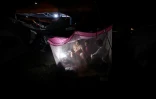 Des personnes s'abritent dans des tentes temporaires installées en plein air à Mandalay, en Birmanie, le 31 mars 2025