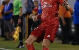 L'attaquant du Real Madrid Gareth Bale lors du match amical contre l'AS Rome, le 7 août 2018 à East Rutherford (New Jersey)