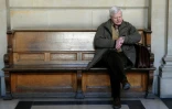 André Bamberski, qui a mené un long combat pour que Dieter Krombach soit jugé pour la mort de sa fille, photographié le 3 mars 2010 au Palais de justice de Paris. 