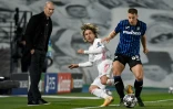 Le Real Madrid alors entraîné par Zinedine Zidane a croisé l'Atalanta Bergame en huitième de finale de la Ligue des champions 2020-2021