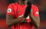 L'international français de Manchester United Paul Pogba après le match de Championnat d'Angleterre de son équipe face à Newcastle le 26 décembre 2019 à Manchester