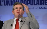 Jean-Luc Mélenchon le 10 avril 2022 à Paris