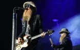 Dusty Hill et Billy Gibbons sur scène aux Eurockéennes de Belfort le 3 juillet 2016