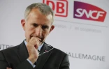 Le président de la SNCF Guillaume Pépy le 23 juillet 2015 à Paris