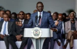 Le président William Ruto s'adresse à la presse, le 26 juin 2024 à Nairobi, au Kenya