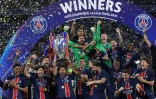 Le Paris SG sacré champion d'Europe aprÚs sa démonstration face à l'Inter Milan à Munich, le 31 mai 2025
