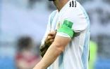 L'attaquant argentin Lionel Messi lors de la défaite face à la France en 8e de finale du Mondial le 30 juin 2018 à Kazan