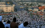 Des milliers de pèlerins musulmans se dirigent vers le Mont Arafat, au 2e jour du Hajj, le 11 septembre 2016 à La Mecque, en Arabie Saoudite