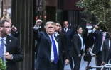 L'ex-président américain Donald Trump arrive à la Trump Tower à New York le 30 mai 2024