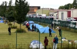 Evacuation du campement de Grande-Synthe le 17 septembre 2019