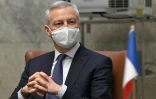 Le ministre de l'Economie Bruno Le Maire, lors d'un déplacement à Rome le 19 mars 2021