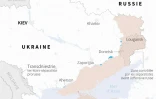 Ukraine : les positions des forces militaires